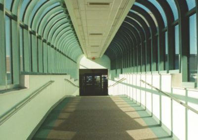 Interior - Pedestrian Bridge to Parking Garage